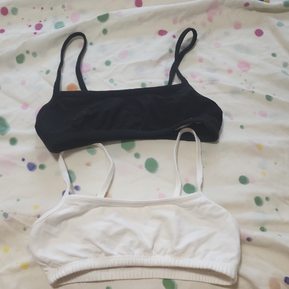 Zone Pro Black and White Sports Bra